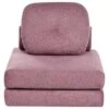 OLDEN - Slaapbank - Roze - Stof