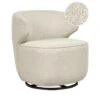 MOLLEBY - Fauteuil - Lichtbeige - Bouclé -Meubelwinkel 1000175607