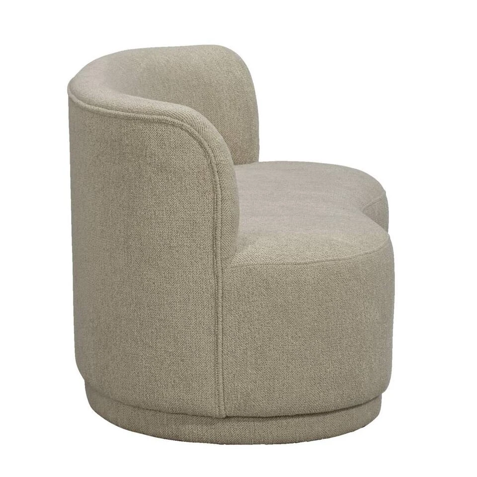 Loveseat Siena - Taupe 6 Loveseat Siena - Taupe - Afbeelding 4