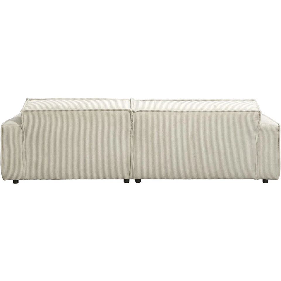 Bank Brooklyn Met Chaise Longue Rechts - Soop - Crème 5 Bank Brooklyn Met Chaise Longue Rechts - Soop - Crème - Afbeelding 3