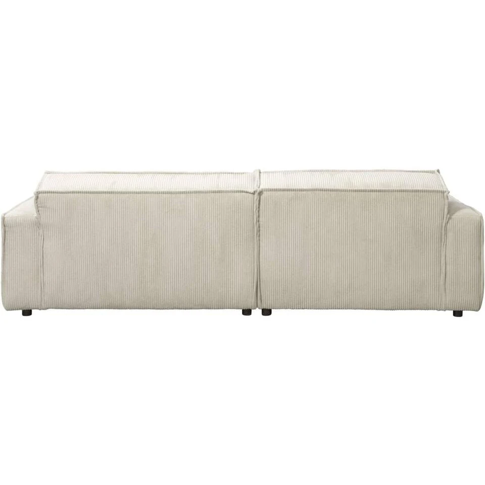 Bank Brooklyn Met Chaise Longue Links - Soop - Crème 5 Bank Brooklyn Met Chaise Longue Links - Soop - Crème - Afbeelding 3