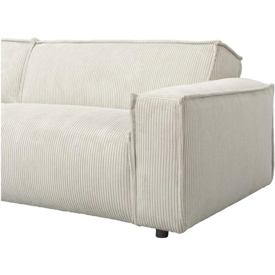 Bank Brooklyn Met Chaise Longue Links - Soop - Crème 9 Bank Brooklyn Met Chaise Longue Links - Soop - Crème - Afbeelding 7