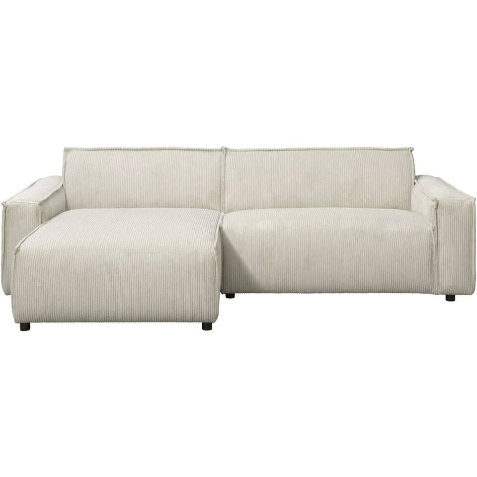 Bank Brooklyn Met Chaise Longue Links - Soop - Crème 3 Bank Brooklyn Met Chaise Longue Links - Soop - Crème