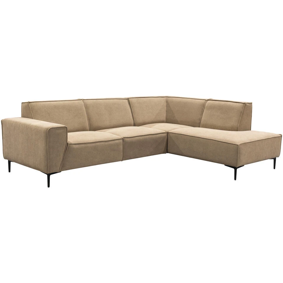 Hoekbank Romy Rechts - Beige 4 Hoekbank Romy Rechts - Beige - Afbeelding 2