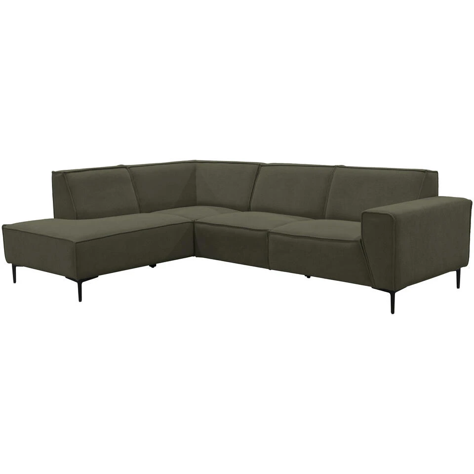Hoekbank Romy Links - Groen 4 Hoekbank Romy Links - Groen - Afbeelding 2