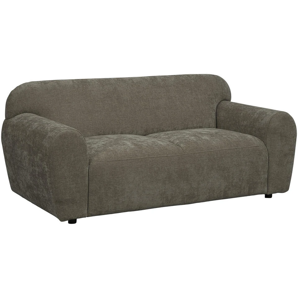 Bank Bibi 2-zits - Stof Glory - Mokka 4 Bank Bibi 2-zits - Stof Glory - Mokka - Afbeelding 2