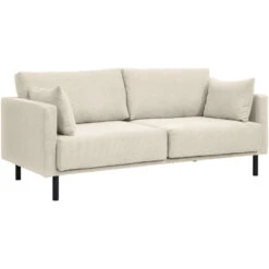 Bank Siem 2,5-zits - Ribstof Fjord - Beige 6 Bank Siem 2,5-zits - Ribstof Fjord - Beige -Meubelwinkel 10108085 0300