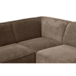 Hoekbank Romy Links - Stof Egon - Taupe -Meubelwinkel 10108165 9001