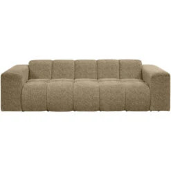 Bank Beau 3-zits - Stof Raven - Taupe