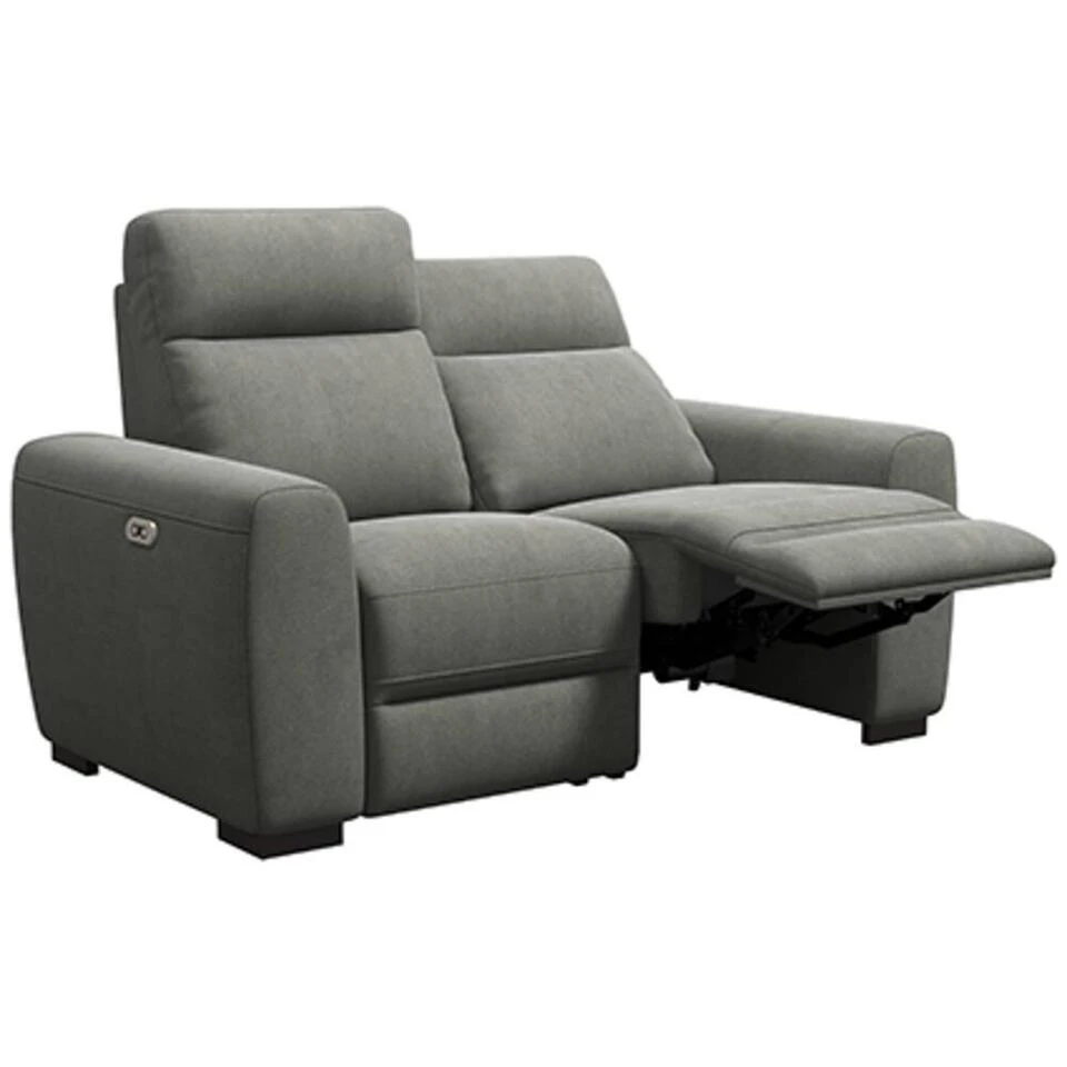 Bank James Verstelbaar 2-zits - Stof Gaucho - Donkergrijs 5 Bank James Verstelbaar 2-zits - Stof Gaucho - Donkergrijs - Afbeelding 3