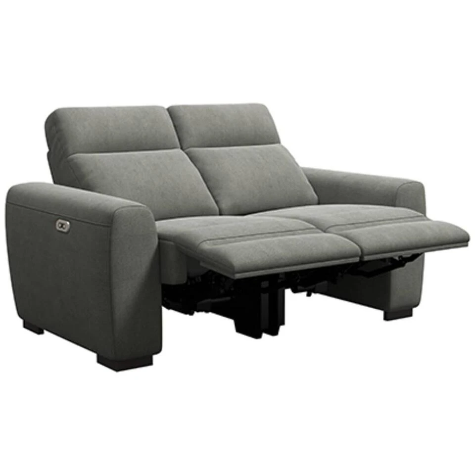 Bank James Verstelbaar 2-zits - Stof Gaucho - Donkergrijs 6 Bank James Verstelbaar 2-zits - Stof Gaucho - Donkergrijs - Afbeelding 4