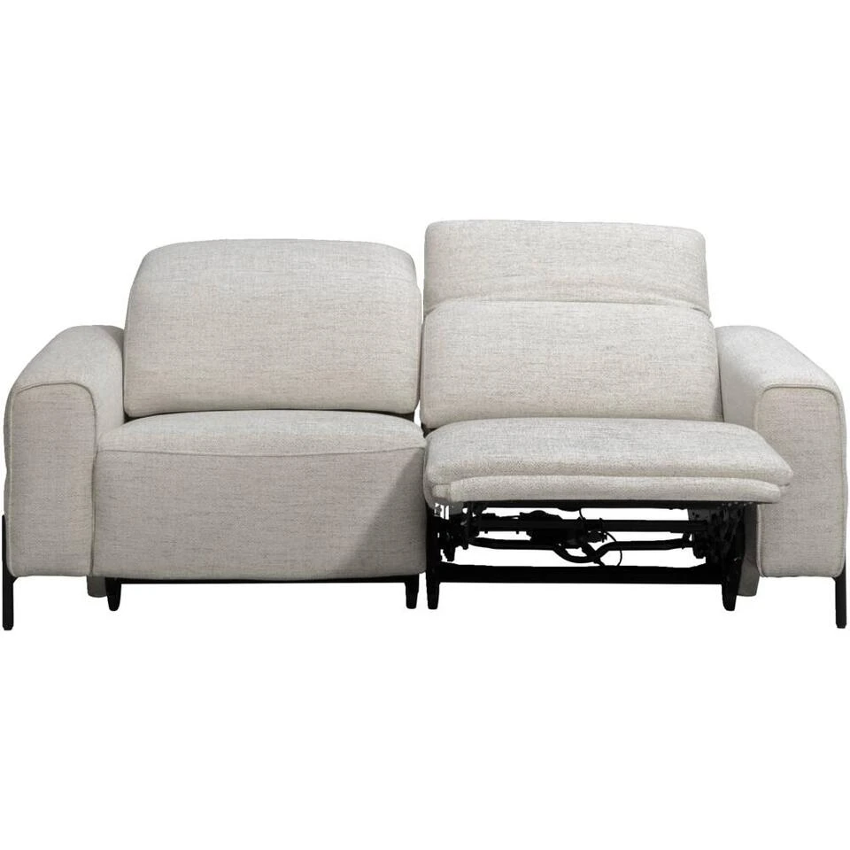 Bank Dave 3-zits - Elektrisch Verstelbaar - Lichtgrijs 5 Bank Dave 3-zits - Elektrisch Verstelbaar - Lichtgrijs - Afbeelding 3