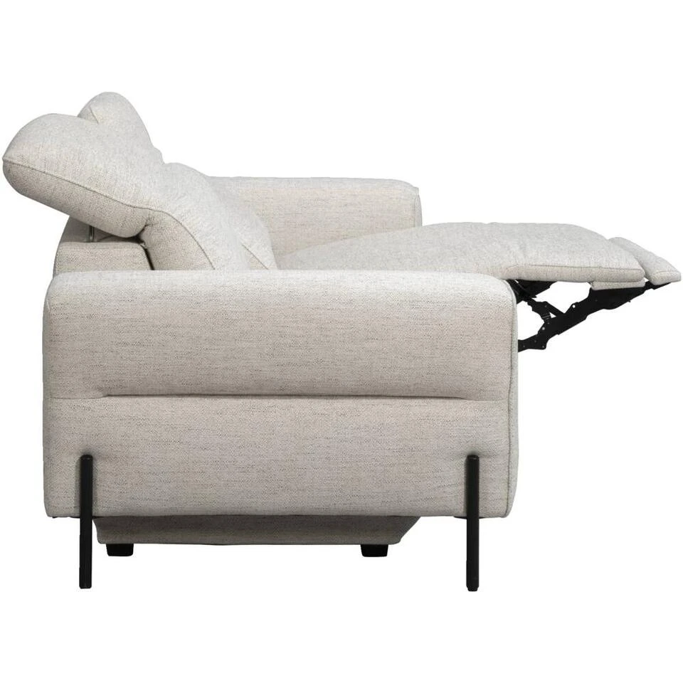 Bank Dave 3-zits - Elektrisch Verstelbaar - Lichtgrijs 14 Bank Dave 3-zits - Elektrisch Verstelbaar - Lichtgrijs - Afbeelding 12