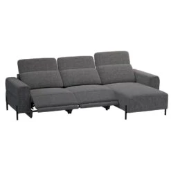 Hoekbank Dave Rechts - Elektrisch Verstelbaar - Stof Chacha - Grijs 10 Hoekbank Dave Rechts - Elektrisch Verstelbaar - Stof Chacha - Grijs -Meubelwinkel 10112254 0301