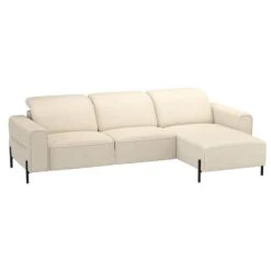 Hoekbank Dave Rechts - Elektrisch Verstelbaar - Crème 9 Hoekbank Dave Rechts - Elektrisch Verstelbaar - Crème -Meubelwinkel 10112260 0300