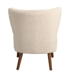 Fauteuil Lexi - Stof Teddy Crème 8 Fauteuil Lexi - Stof Teddy Crème -Meubelwinkel 10200720 0900