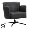 Fauteuil Sam - Zwart -Meubelwinkel 10201290