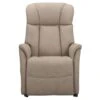 Relaxfauteuil Nebraska (sta -op) - Taupe -Meubelwinkel 10205546