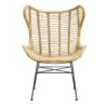 Fauteuil Jasmine - Rotan/metaal - Naturel 1 Fauteuil Jasmine - Rotan/metaal - Naturel -Meubelwinkel 10207005