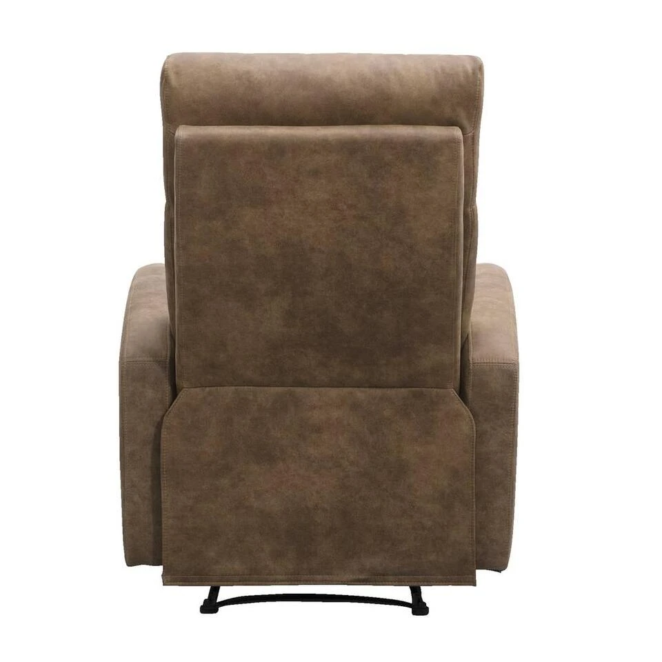 Relaxfauteuil Jackson - Stof - Lichtbruin 6 Relaxfauteuil Jackson - Stof - Lichtbruin - Afbeelding 4