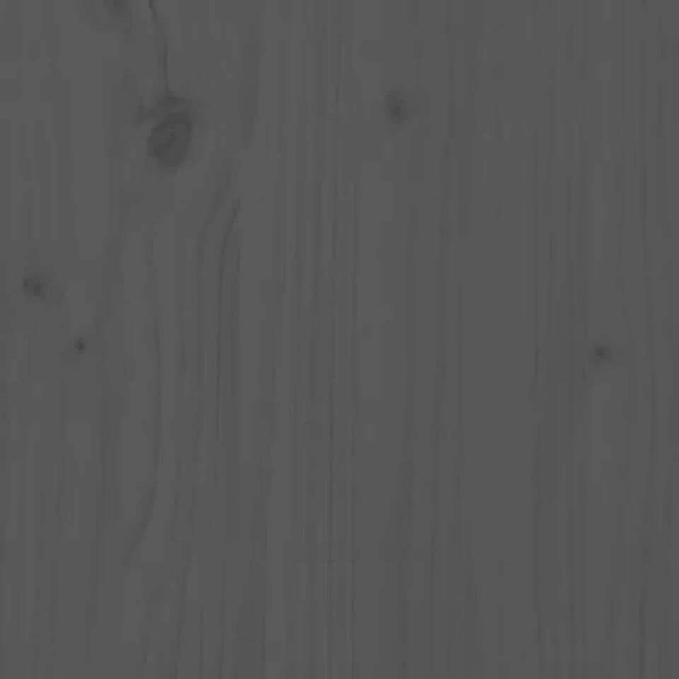 VidaXL - Tuinbank - Grijs - Massief Grenenhout - 109x44x45 Cm 9 VidaXL - Tuinbank - Grijs - Massief Grenenhout - 109x44x45 Cm - Afbeelding 7
