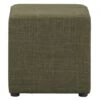 Hocker Nando - Groen - 45x45x45 Cm -Meubelwinkel 11999546