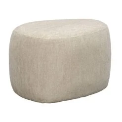 Poef Kacy - Beige - 38x60x48 Cm