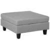 Beliani Ottomaan FEVIK - Grijs Polyester -Meubelwinkel 1310256990