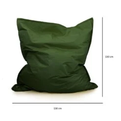 Parya Zitzak Nylon - Zitzakfauteuil - Woonkamerzitzak - DonkerGroen - 130 -Meubelwinkel 13152ef0aca64894acf442dac069d1fe