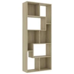 VidaXL Boekenkast 67x24x161 Cm Spaanplaat Sonoma Eikenkleurig