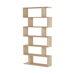 CALICOSY - Boekenkast ATHENA - Ambachtelijke Eik - 192x80x24 Cm -Meubelwinkel 15cdd84260a344ee82e6c787e658cbf2