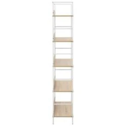 VidaXL Boekenkast 5 Schappen 60x27,6x158,5 Cm Spaanplaat Eikenkleurig -Meubelwinkel 1613030487 0103