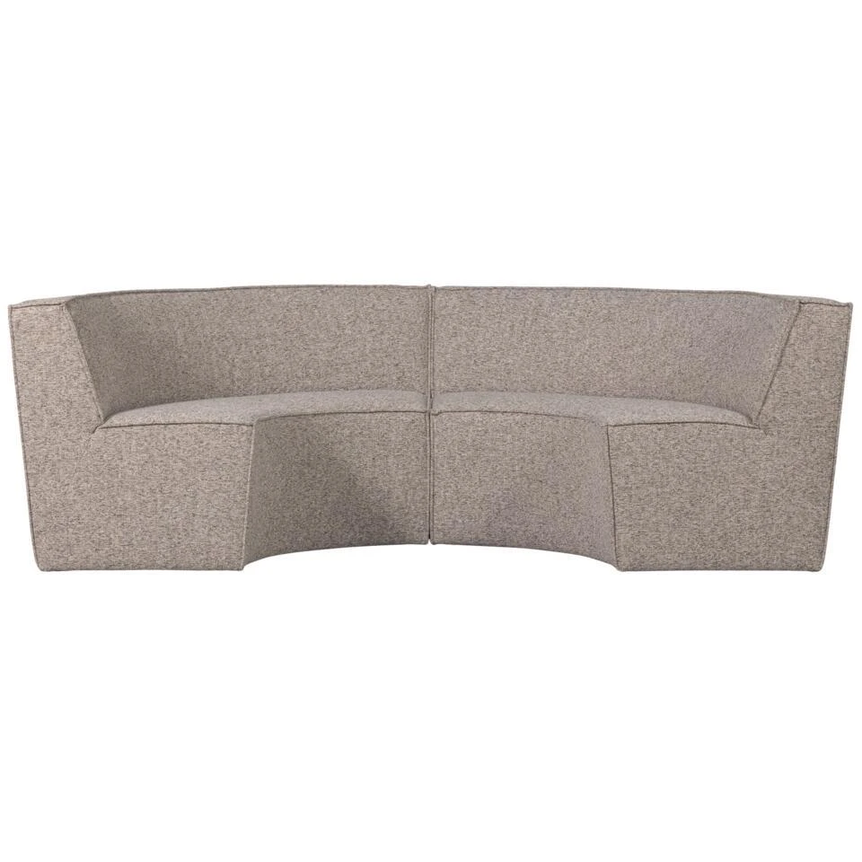 WOOOD Europa 4-Zits Eetbank - Polyester - Zand - 85x372x93 6 WOOOD Europa 4-Zits Eetbank - Polyester - Zand - 85x372x93 - Afbeelding 4