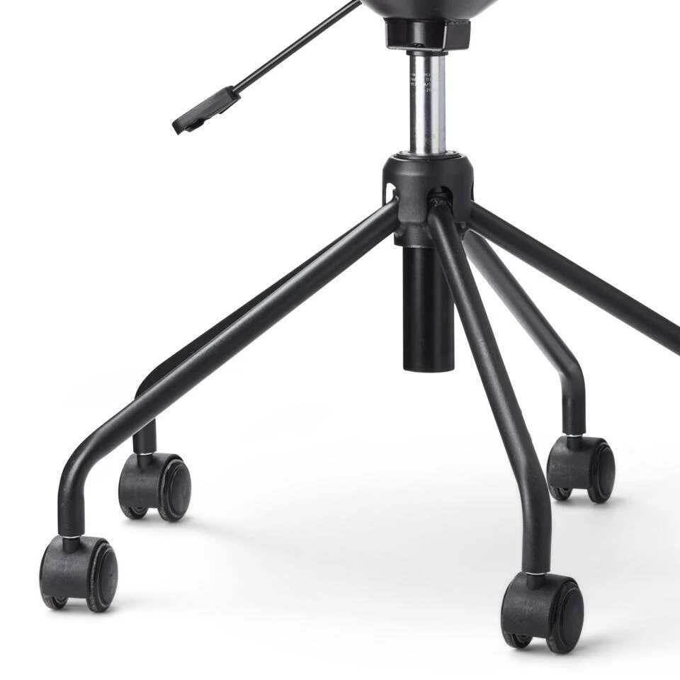 Nolon Nout-Mia Bureaustoel Beige - Met Armleuning - Zwart 7 Nolon Nout-Mia Bureaustoel Beige - Met Armleuning - Zwart - Afbeelding 5