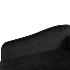 LUIRO - Chaise Longue - Zwart - Rechterzijde - Fluweel 24 LUIRO - Chaise Longue - Zwart - Rechterzijde - Fluweel -Meubelwinkel 193e2b5f9a194e61af07202f7114fd40