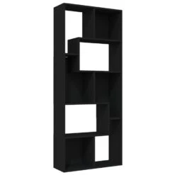 VidaXL Boekenkast 67x24x161 Cm Spaanplaat Zwart