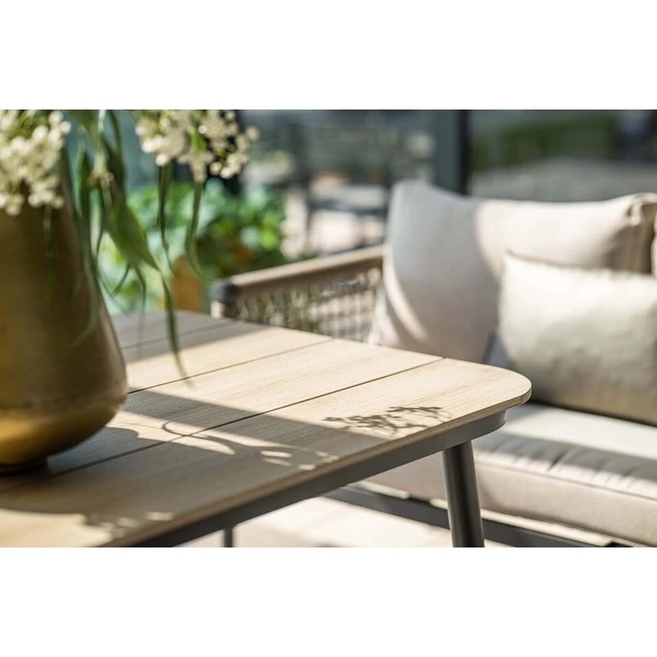 Lounge-diningtafel Voor Bologna/Diamo/Teramon - 160x90 Cm - Zwart 7 Lounge-diningtafel Voor Bologna/Diamo/Teramon - 160x90 Cm - Zwart - Afbeelding 5