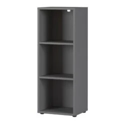 Lage Boekenkast Osmond 45cm - Grafiet -Meubelwinkel 1e08978c5e2e49dcb753437ff7e64d6f