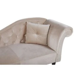 LATTES - Chaise Longue - Beige - Rechterzijde - Fluweel 15 LATTES - Chaise Longue - Beige - Rechterzijde - Fluweel -Meubelwinkel 1fed8a64042a48099b57bca4830d0092