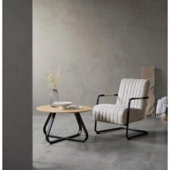 Nordic Home - Irene Fauteuil - Zand -Meubelwinkel 250174623c4644ef84b4c82f1e9e1b4f