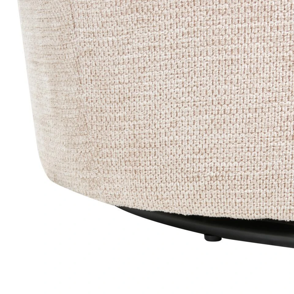 ALVDAL - Fauteuil - Beige - Polyester 9 ALVDAL - Fauteuil - Beige - Polyester - Afbeelding 7