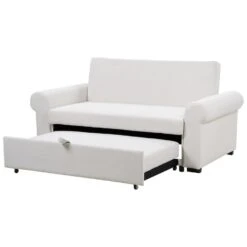 SILDA - Slaapbank - Lichtbeige - Polyester -Meubelwinkel 26dabdbf50c744978d122fb19a72b029