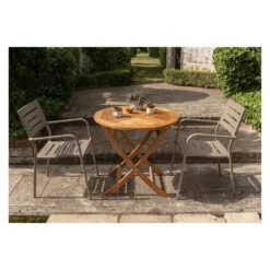 Exotan Tuinstoel Met Armleuning - Aluminium - Taupe - 85x56x53 5 Exotan Tuinstoel Met Armleuning - Aluminium - Taupe - 85x56x53 -Meubelwinkel 27138938f0344d128b85ac9a518f5f49