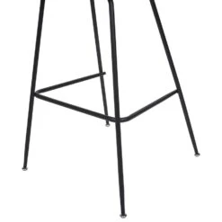 ARCOLA - Barkruk Set Van 2 - Zwart - Fluweel -Meubelwinkel 272776df2ba64ca8add37c07551b5c34