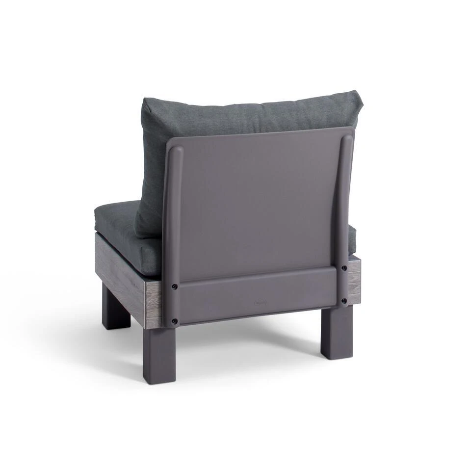 Keter Signature Elements Tuinstoel - Met Groene Kussens - Cappuccino/Ashwood 5 Keter Signature Elements Tuinstoel - Met Groene Kussens - Cappuccino/Ashwood - Afbeelding 3