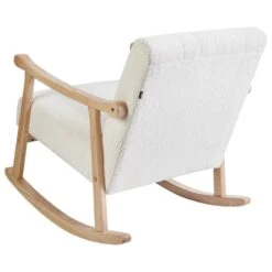 LEKNES - Schommelstoel - Gebroken Wit - Bouclé 18 LEKNES - Schommelstoel - Gebroken Wit - Bouclé -Meubelwinkel 2b49038e8ea741b7924b0782ef79aeee