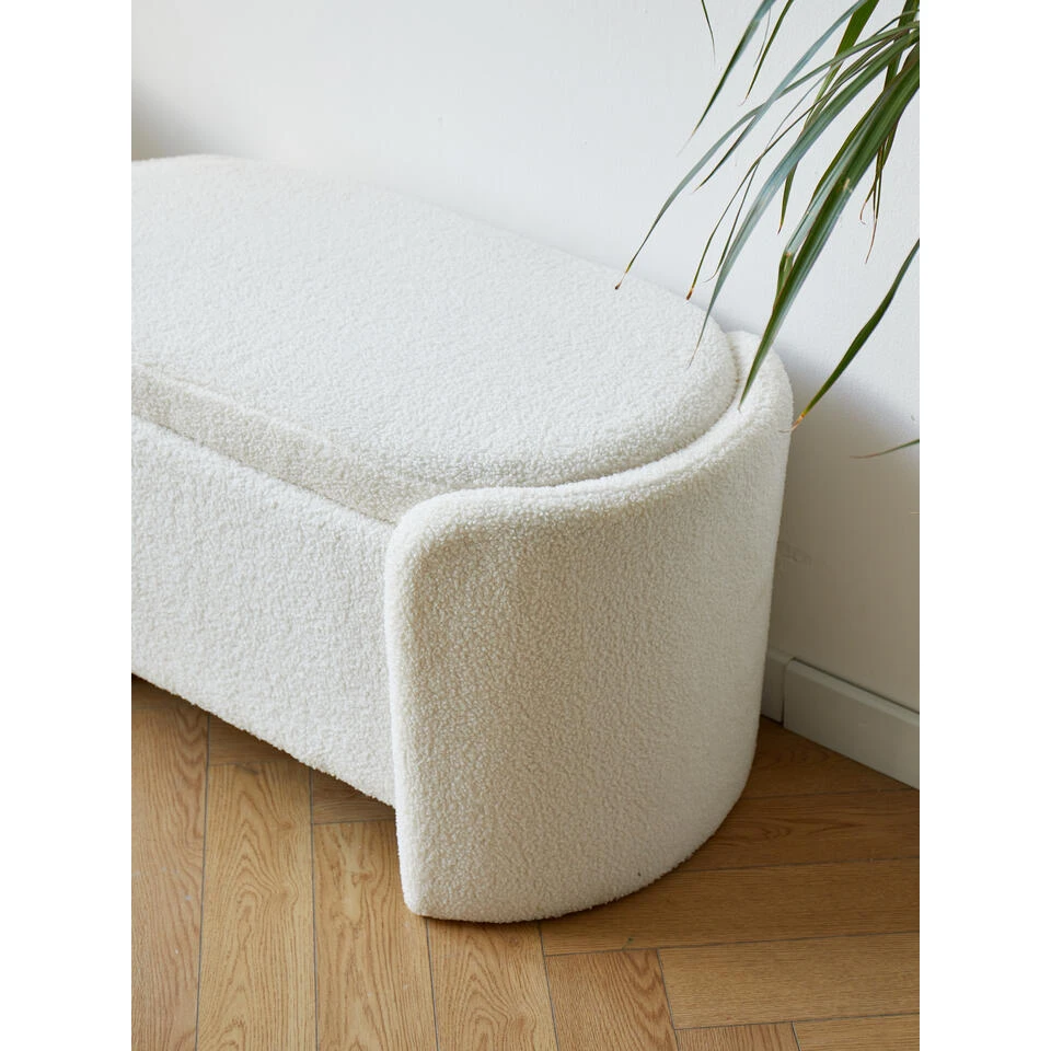 Bank Met Opbergruimte In Witte Lussen 9 Bank Met Opbergruimte In Witte Lussen - Afbeelding 7