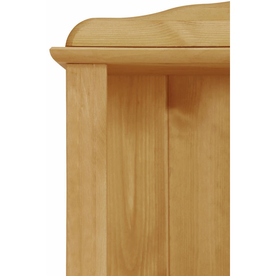 Mette - Hoge Boekenkast In Natuurlijk Grenen 4 Mette - Hoge Boekenkast In Natuurlijk Grenen - Afbeelding 2