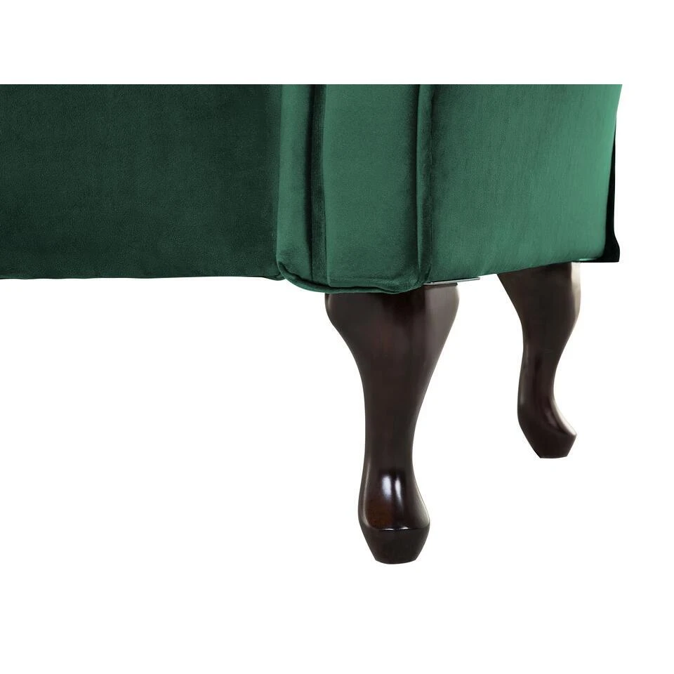 LATTES - Chaise Longue - Groen - Rechterzijde - Fluweel 9 LATTES - Chaise Longue - Groen - Rechterzijde - Fluweel - Afbeelding 7