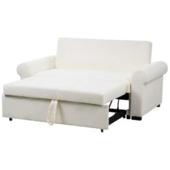 SILDA - Slaapbank - Crème - Polyester 19 SILDA - Slaapbank - Crème - Polyester -Meubelwinkel 2f01e2afabd3468682c50a17032288a7